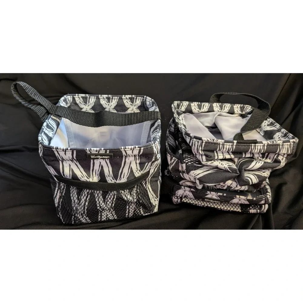Set of 4 - Thirty-One Storage Bin Tote Collapsible space saving storage